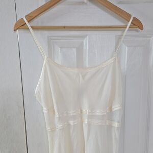 Jones New York Cream Slip Dress